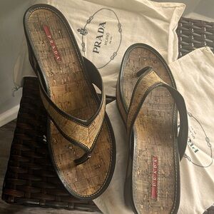 Prada vintage sandal good condition